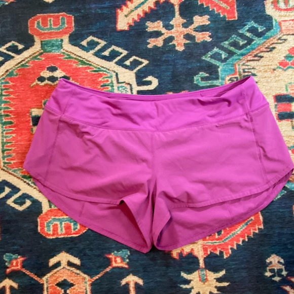 Lululemon Speed Up, LR 2.5”, Sz 10 Purple - Picture 2 of 8